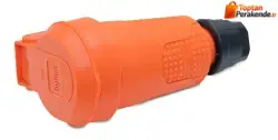 BYLION RDP-F Turuncu Rakorlu Monofaze Uzatma Priz IP54 F Tipi